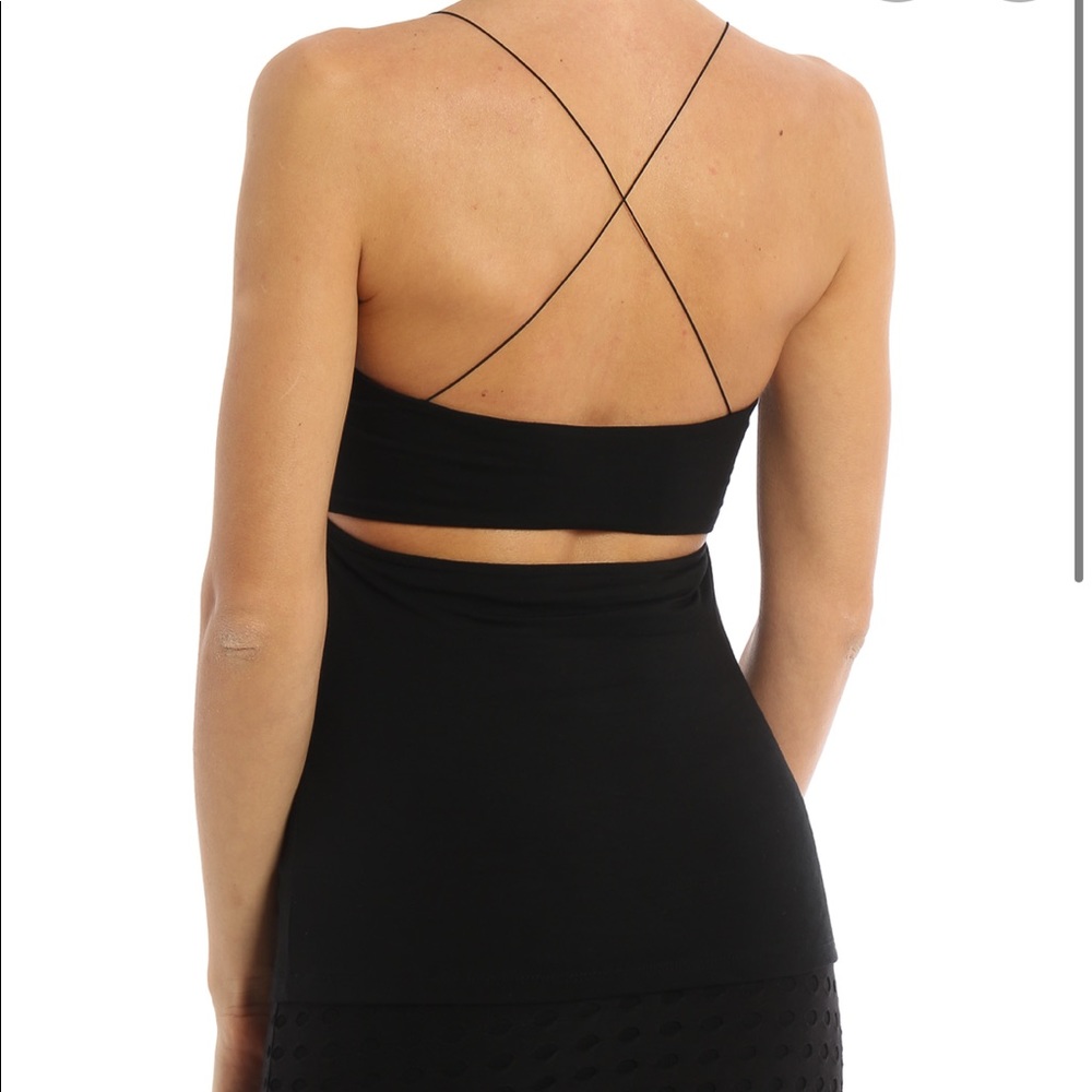 Sold-out T by Alexander Wang strappy jersey dress